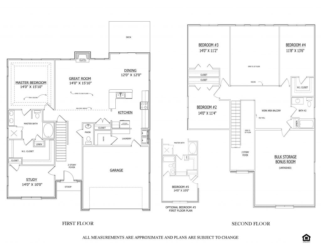 Lexington Floor Plan - Lenape Builders